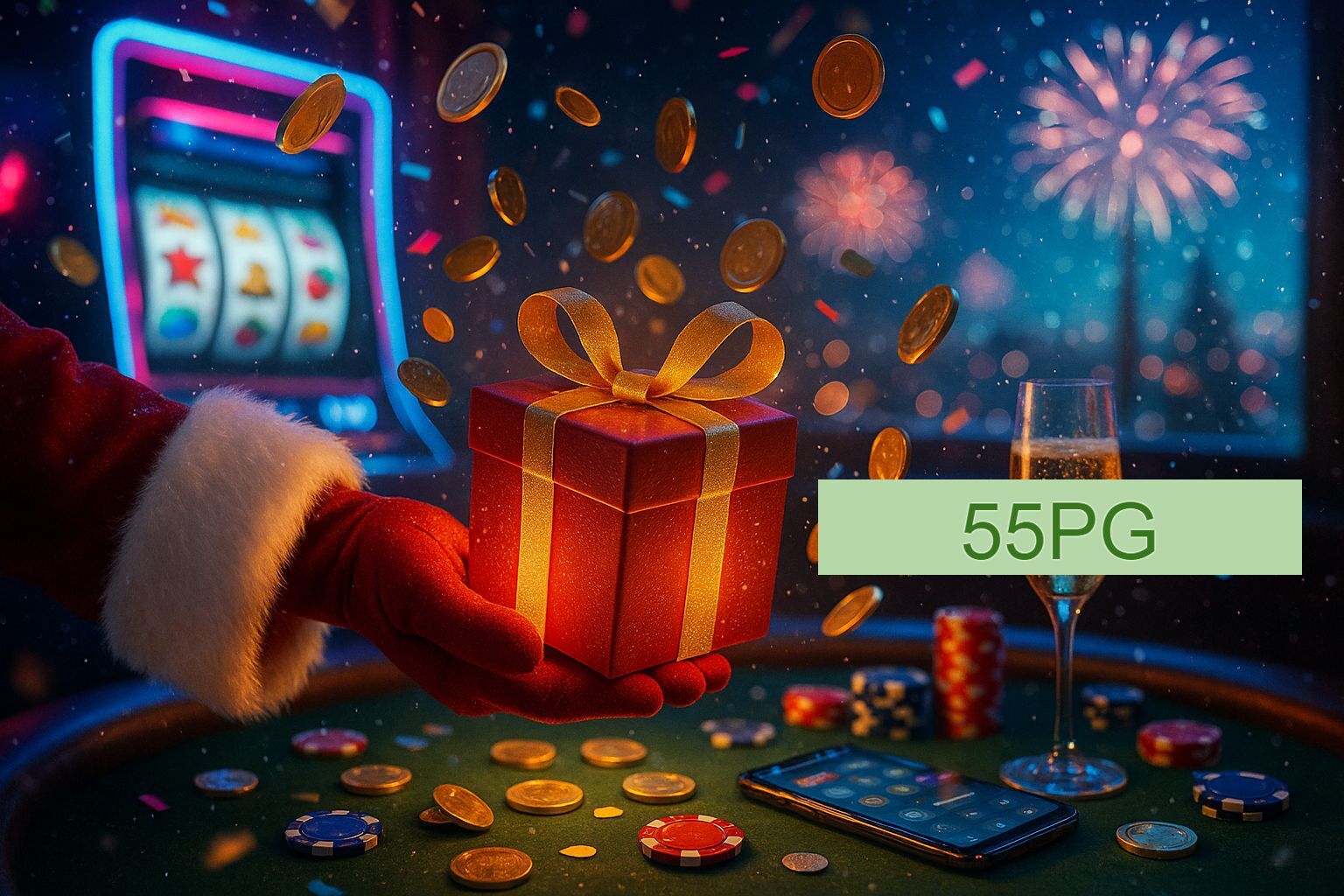 Promoções de Ano Novo no 55PG
